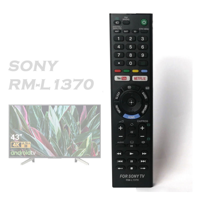 Điều khiển tivi sony smart rm-l1370