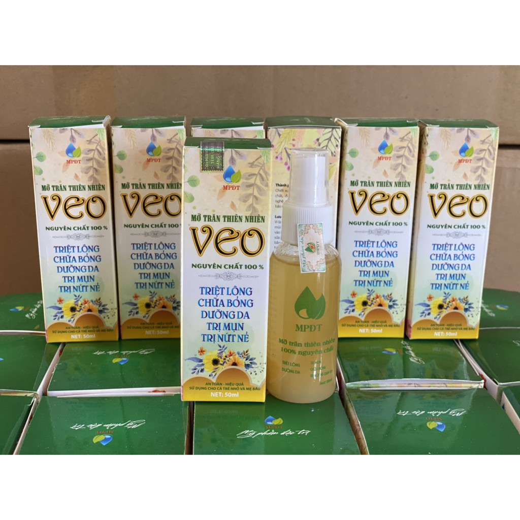 Mỡ Trăn Thiên Nhiên, Mỡ Trăn Nguyên Chất. mới