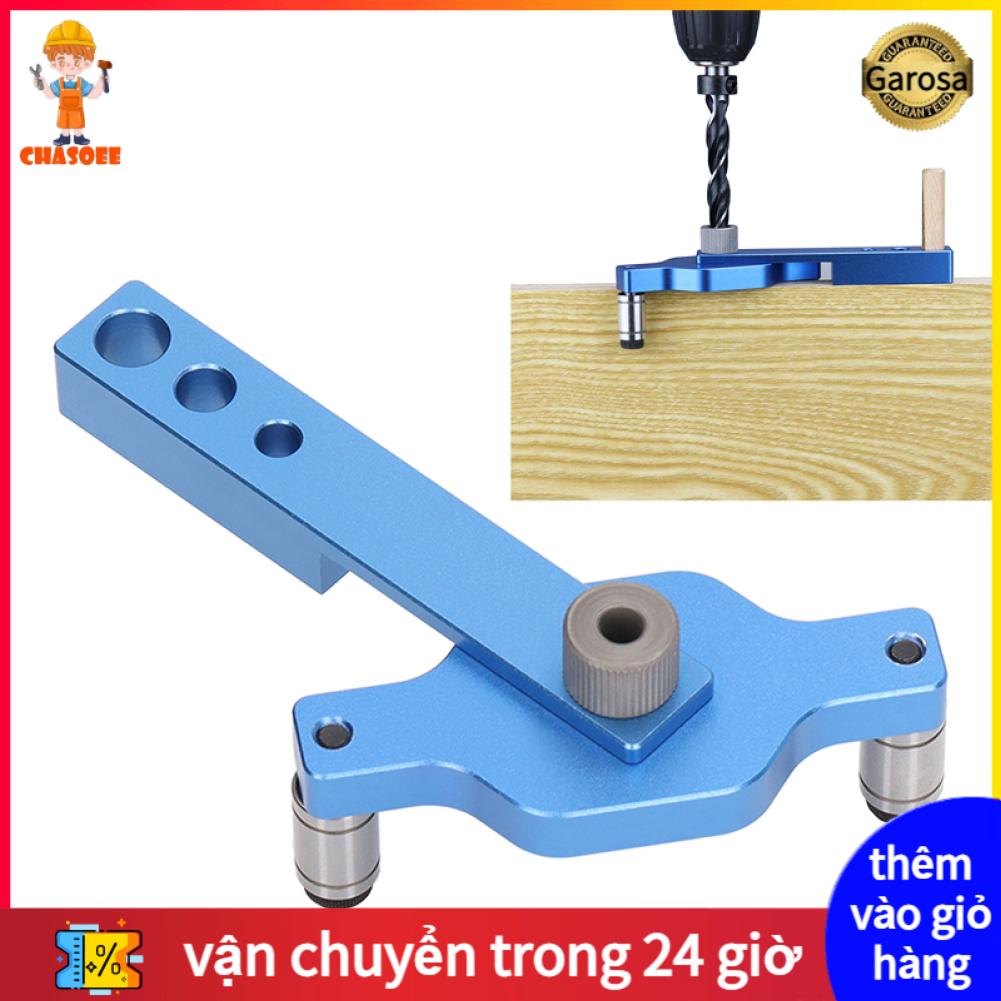 Chasoee11Pcs Drill Hole Guide Jig Aluminium Alloy Dowel Drilling Locator Tool for Woodworking