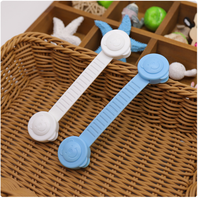 Dây Khóa tủ lạnh - Nhựa ABS cao cấp. Khóa chốt an toàn tủ lạnh, ngăn kéo, tủ đồ. Khóa cửa tủ an toàn cho bé. Chất liệu nhựa cao cấp.