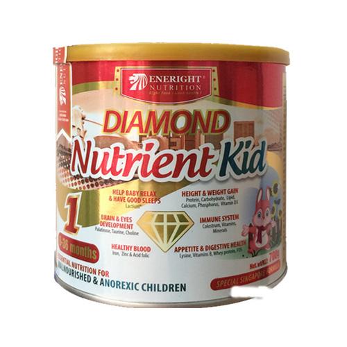 Sữa bột Diamond Nutrient Kid 1 700 gr : cho trẻ suy dinh dưỡng thấp còi