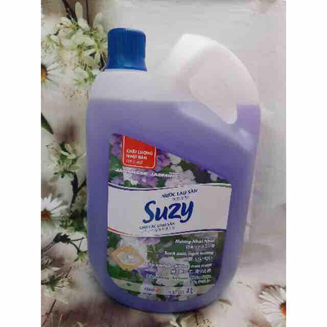 Nước lau sàn suzy ( hương nhài ) nhật 4L