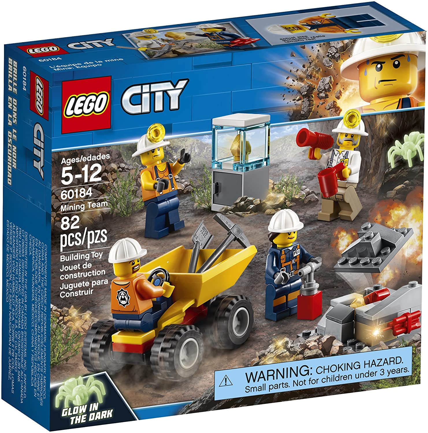 Brick4u - lego city - 60184 - đội khai thác khoán sản
