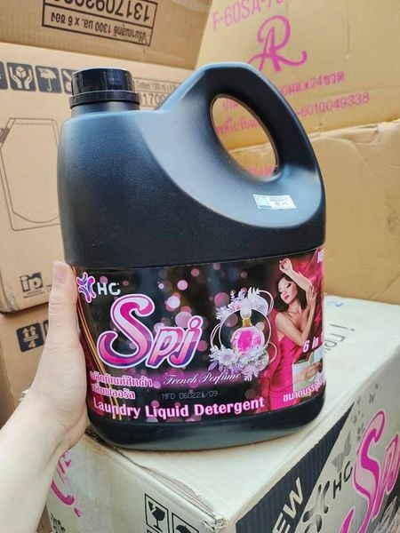 Nước giặt xả đậm đặc spj 6in1 3500ml thái lan