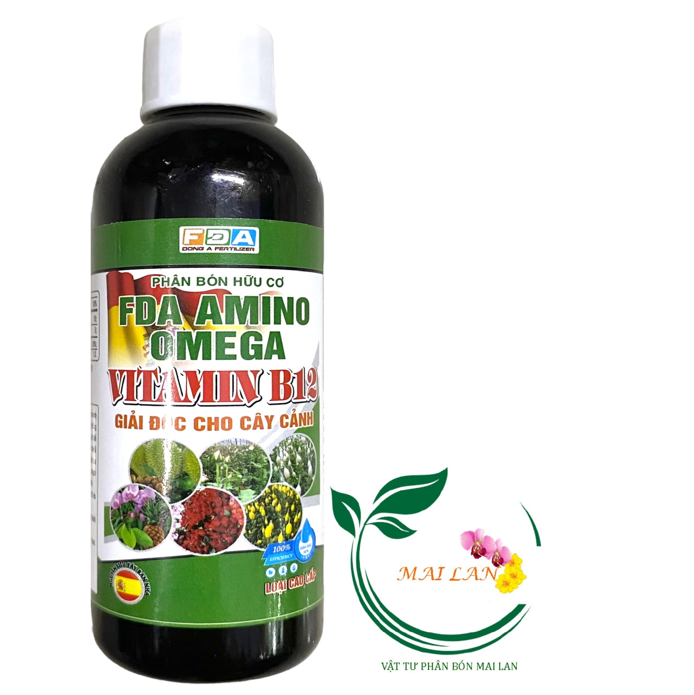 Phân bón fda amino omega vitamin b12 - giải độc cho cây cảnh - #175a# 100ml