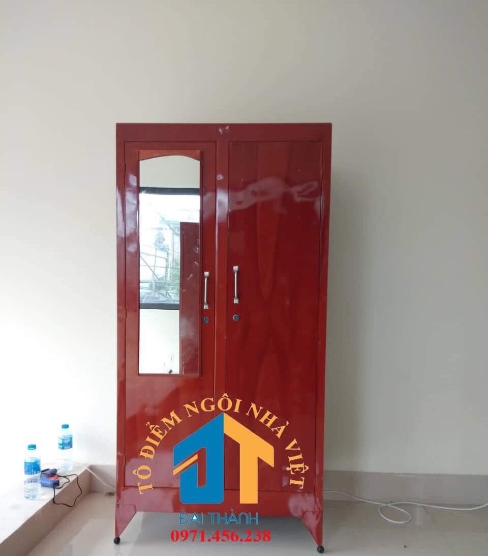Tủ tôn tủ sắt cao 1m6 ngang 80cm(màu đỏ) - TSDT13 - Hà Nội
