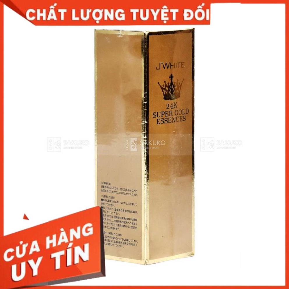 J'WHITE- Nước hoa hồng tinh chất vàng 24K