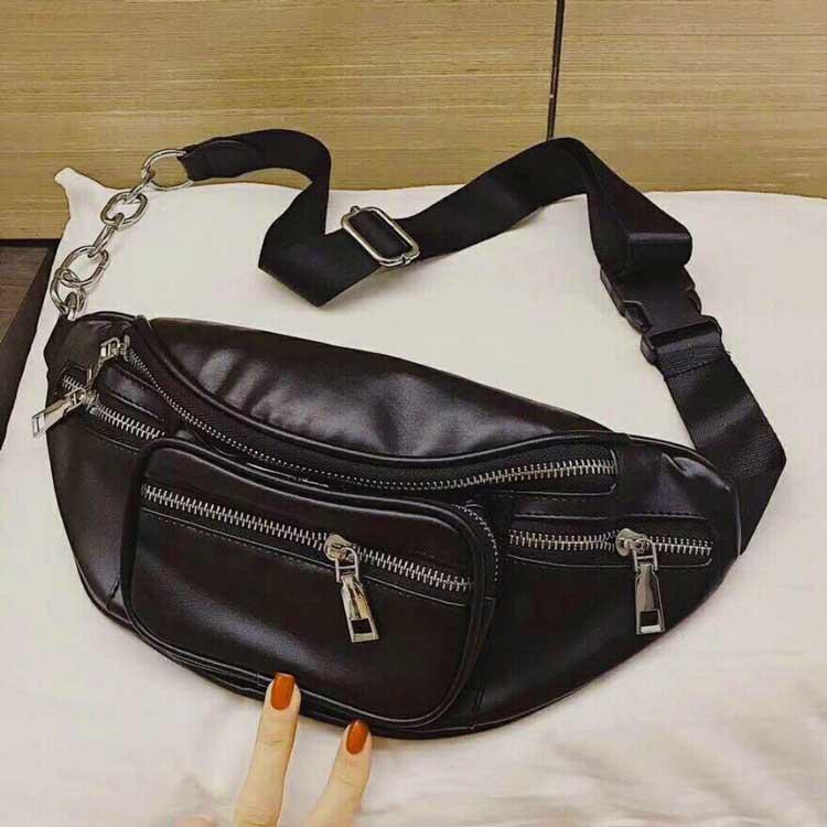 Túi bao tử , túi  đeo chéo , túi xách nữ , túi bao tử chất liệu da cá tính TXN30  hap1648