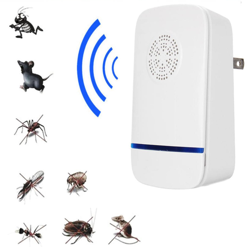 Máy đuổi muỗi, côn trùng Repeller, Đuổi Chuột Bằng Sóng Siêu Âm, Côn Trùng Pests Rejects, Sát thủ đuổi muỗi dán chuột cao cấp, an toàn