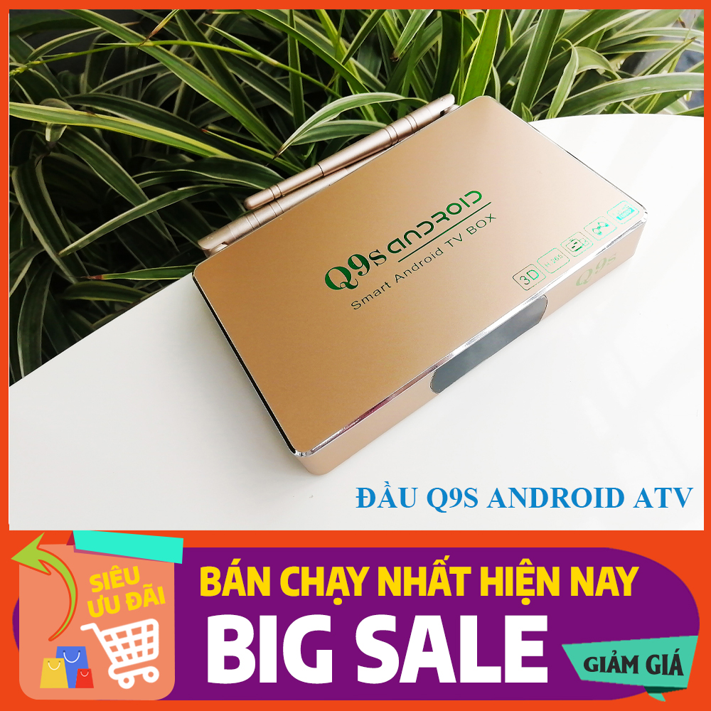 COMBO ĐẦU TV BOX Q9S new + ĐIỀU KHIỂN GIỌNG NÓI CHUỘT BAY G10S android tv box os 7.1 hệ thống giọng nói RAM 2G