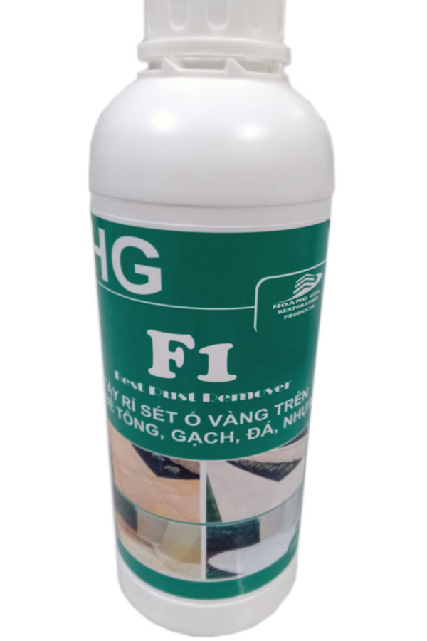 Tẩy rỉ sét sàn bê tông nền gach tường HG F1 1 lít