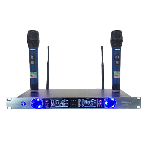 [HCM]Mic Hát Karaoke Không Dây Bộ 2 Micro Không Dây Và Đầu Thu UHF SHURE BLXC9 Hát Cực Hay Chống Nhiễu Chuyên Nghiệp Sóng Mạnh Âm Thanh Trung Thực – Tặng Phiếu Bảo Hành 1 Năm Toàn Quốc