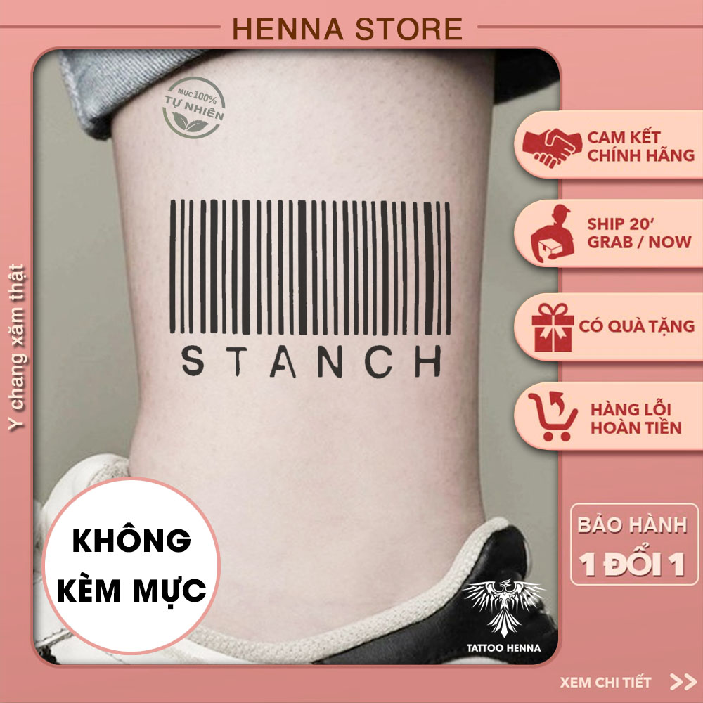 Tạm thời Henna, không bao gồm mực xăm tạm thời tổng hợp rất nhiều hình