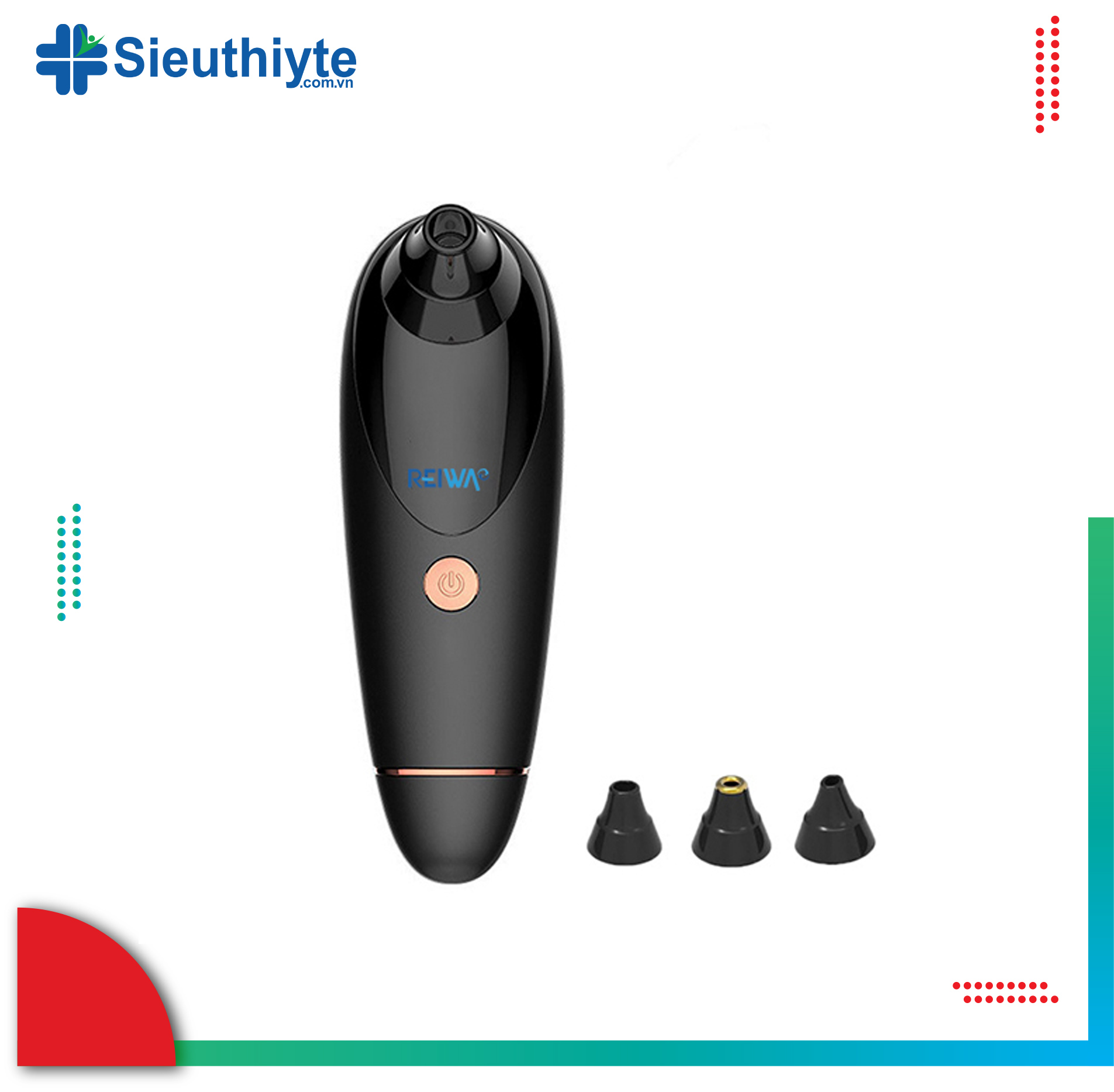 Máy hút mụn đầu đen 2 trong 1 reiwa br-150