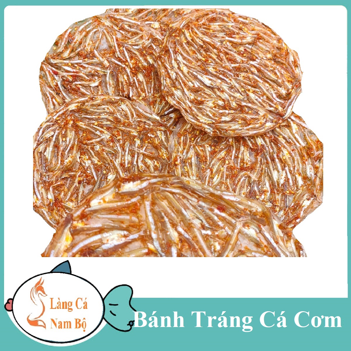 Bánh Tráng Khô Cá Cơm 250GR LÀNG CÁ NAM BỘ