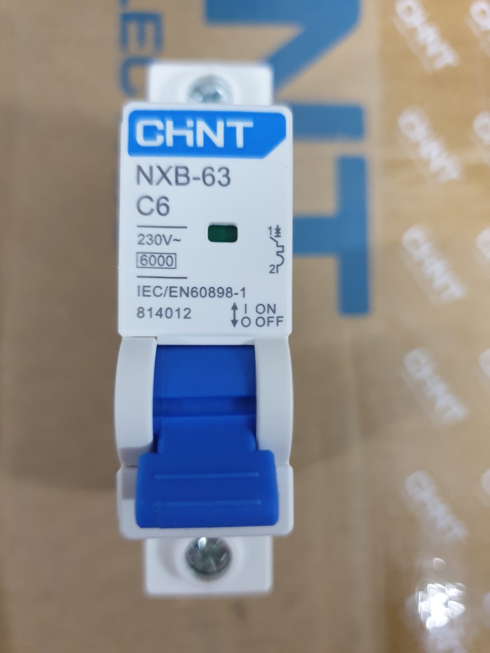 Át tô mát cài chint nxb- 63 1p, 6a, 10a,16a, 20a, 25a, 32a, 40a, 50a, 63a, 80a, 100a, 125a