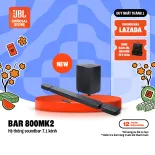 Loa Soundbar JBL Bar 800MK2 - Hàng Chính Hãng