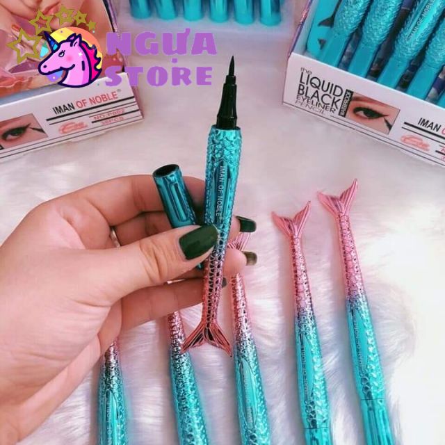 🦄Bút Kẻ Mắt TIÊN CÁ 🧜‍♀️🧜‍♀️  Eyeliner chống nước lâu trôi thanh mãnh dễ dùng nội địa chính hãng sỉ rẻ
