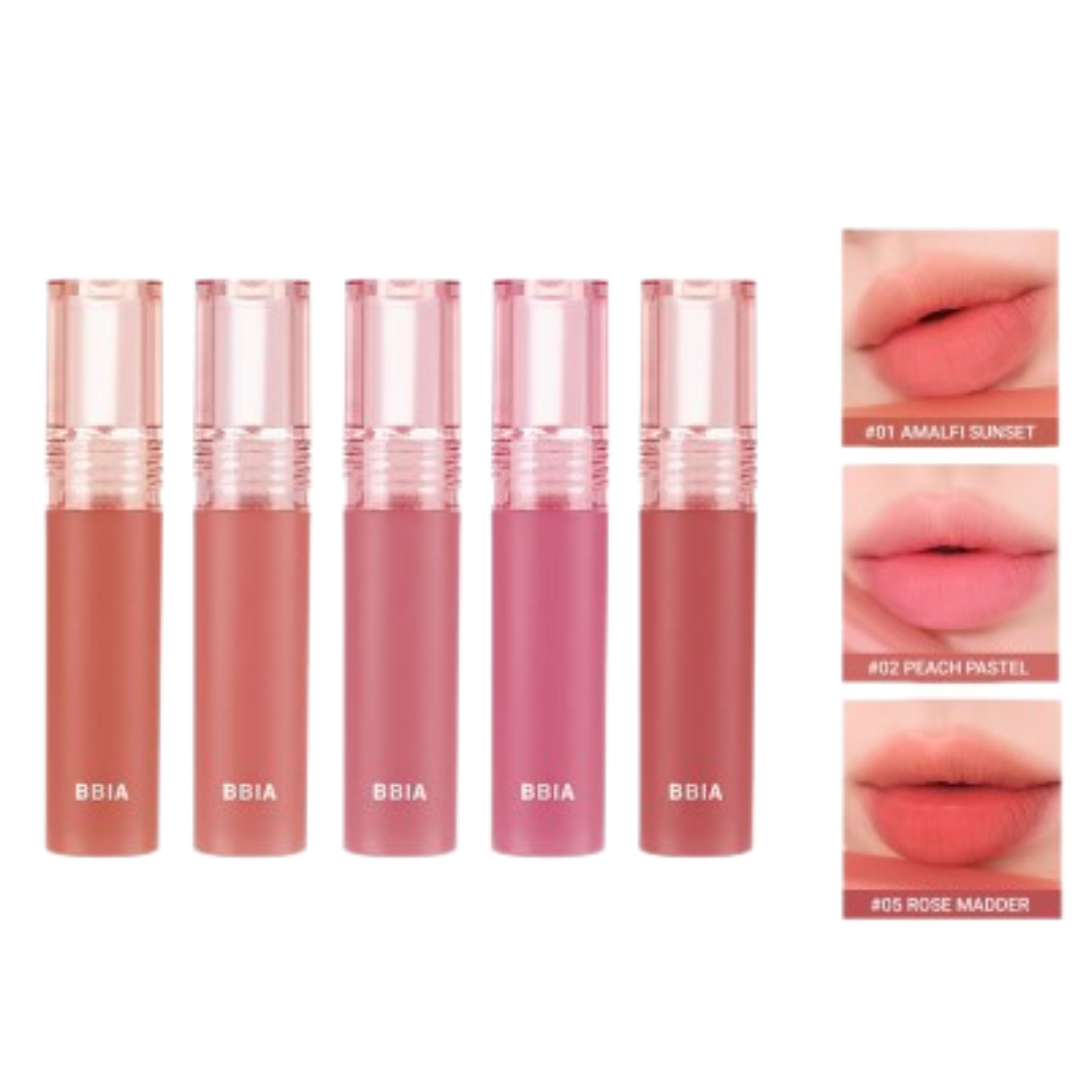 Son Kem Lì Mịn Môi Lên Màu Chuẩn Bbia Sheer Velvet Tint