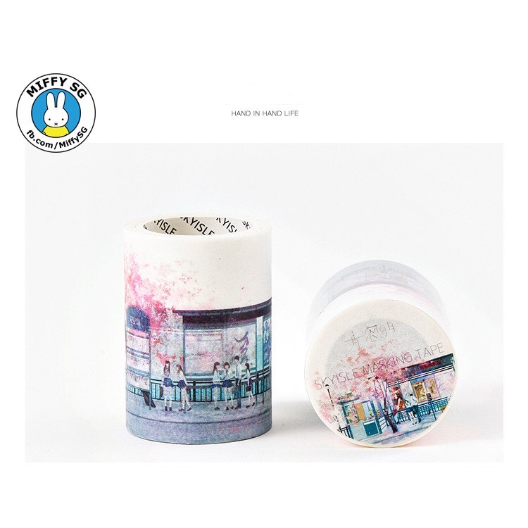 Băng dán Washi tape THANH XUÂN NGỌT NGÀO 6CM