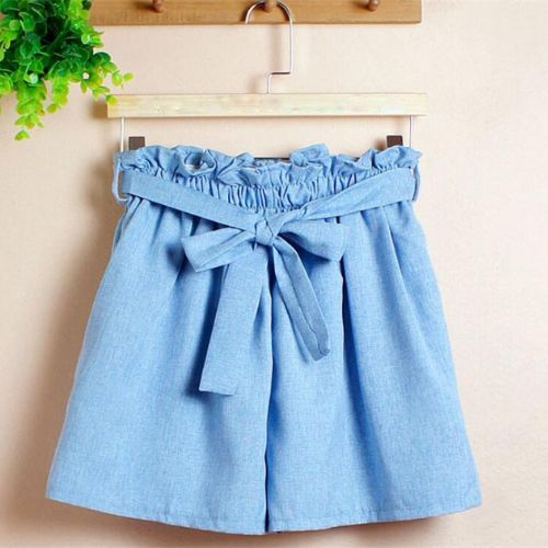 Quần short kate cột nơ