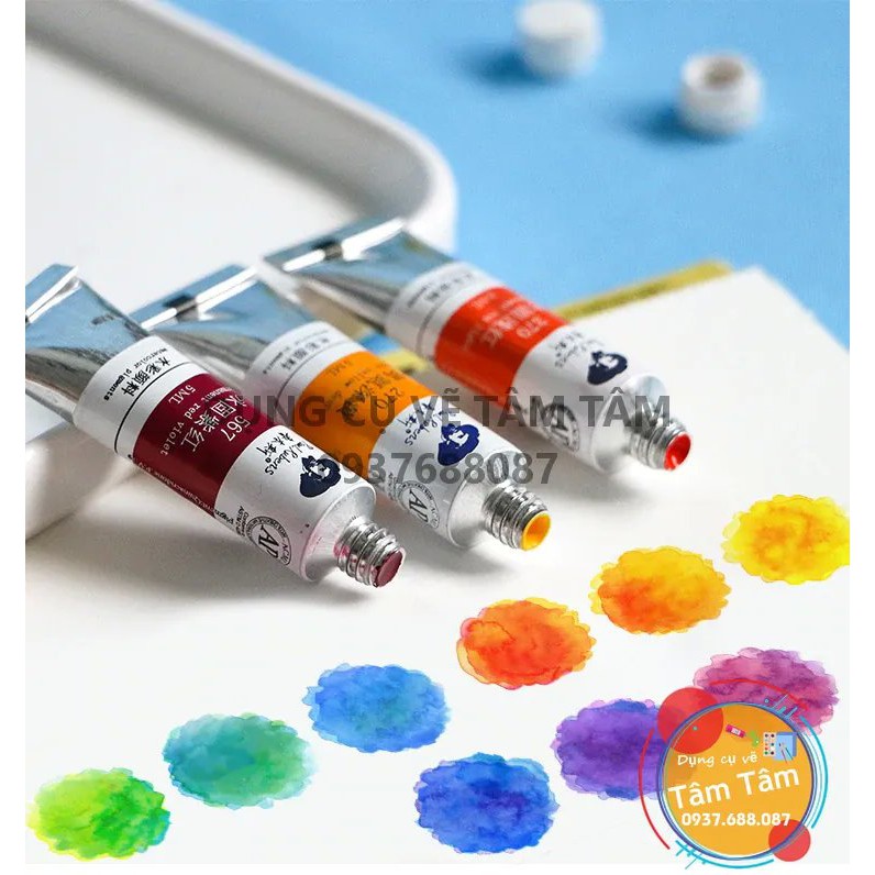Màu Nước Paul Rubens Studen Tuýp 5ml -Dụng cụ vẽ Tâm Tâm