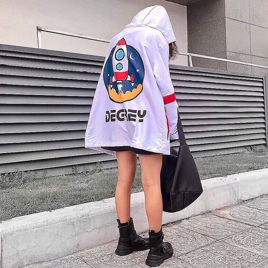 [HCM][AT] Áo khoác nữ Áo khoát nữ gió dù 2 lớp chống nắng Degrey hàng chuẩn shop mẫu mới siêu hot siêu hot-A403