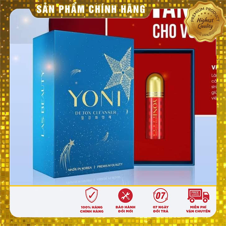 Viên đặt phụ khoa yoni las beauty giảm viêm nhiễm, se khít vùng kín