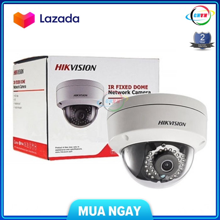 Camera ip hikvision ds-2cd2121g0-is 2.0mp poe - công nghệ việt nam