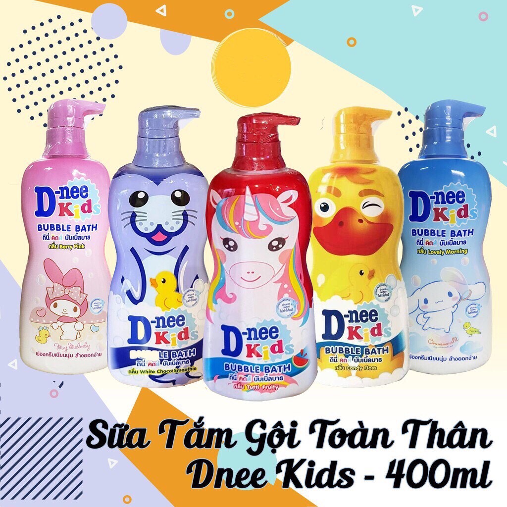 [SIÊU RẺ] Sữa Tắm Gội DNEE-KID Hình Thú - An toàn -Tiện lợi cho Bé - OANH VŨ