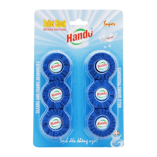 Viên thả bồn cầu tẩy và làm thơm toilet 6 viên