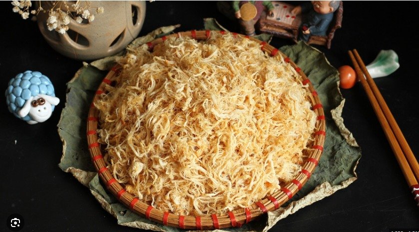 Chà bông heo sạch nhà làm - chất lượng thượng hạng hủ 500gr
