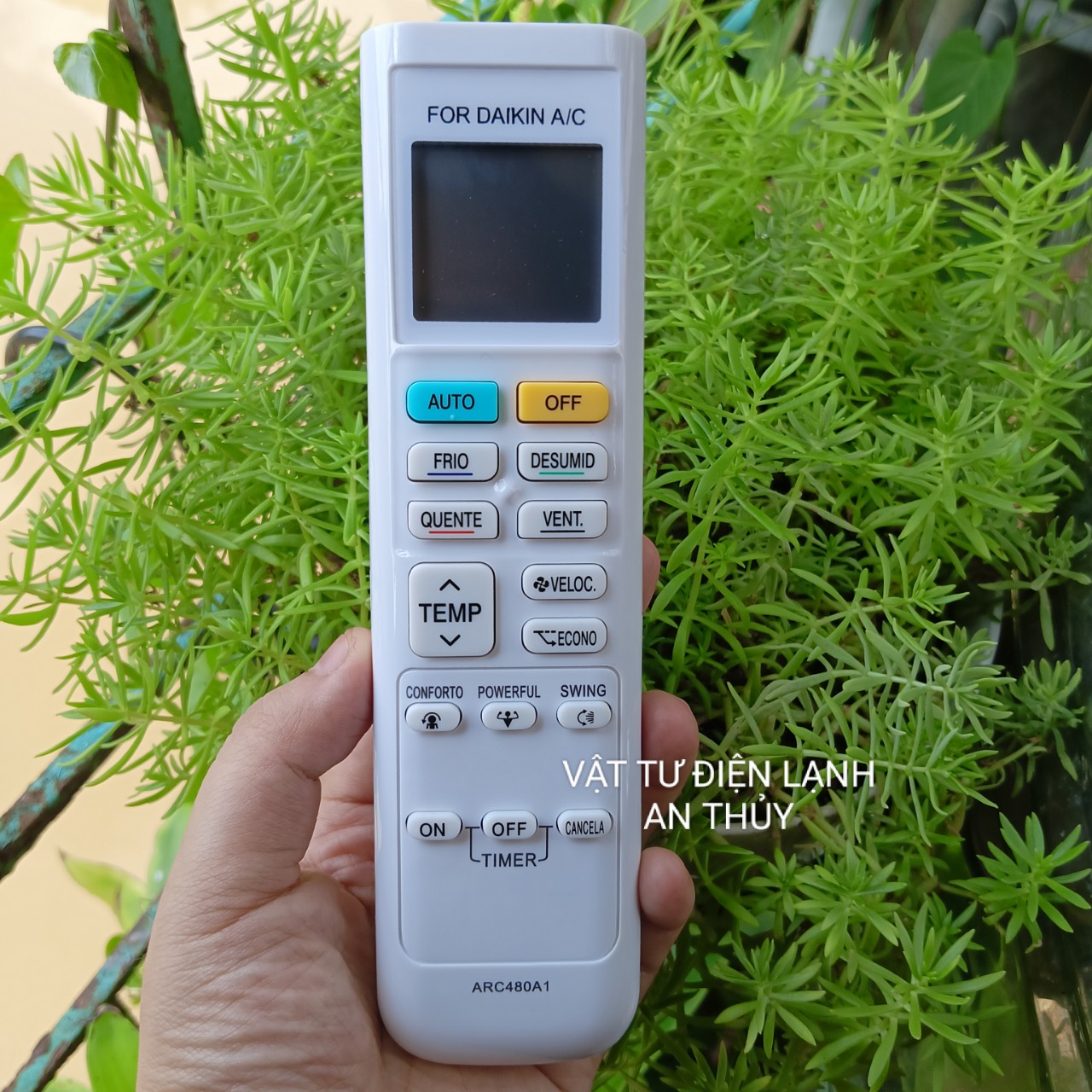Điều khiển điều hòa Daikin Inverter - Remote Máy Lạnh Daikin Inverter - Remote điều hòa Daikin Inverter
