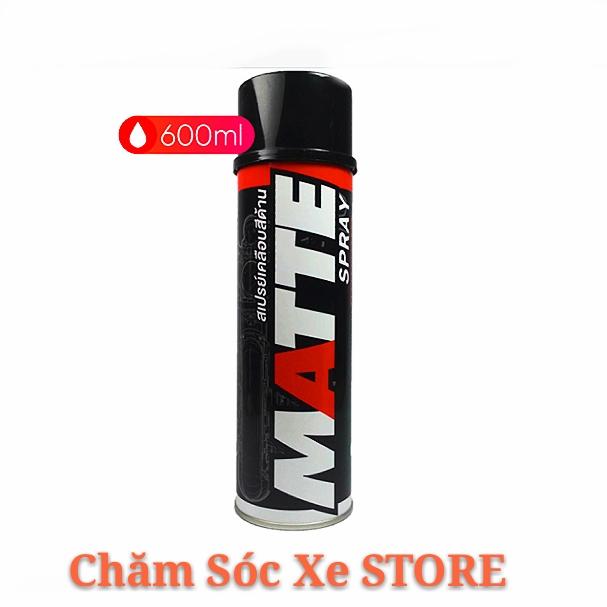 [HCM]MATTE SPRAY Làm Đậm Dàn Áo Nhám - Dung dịch làm mới dàn áo sơn nhám LUBE71 MATTE SPRAY 600ML chamsocxestore