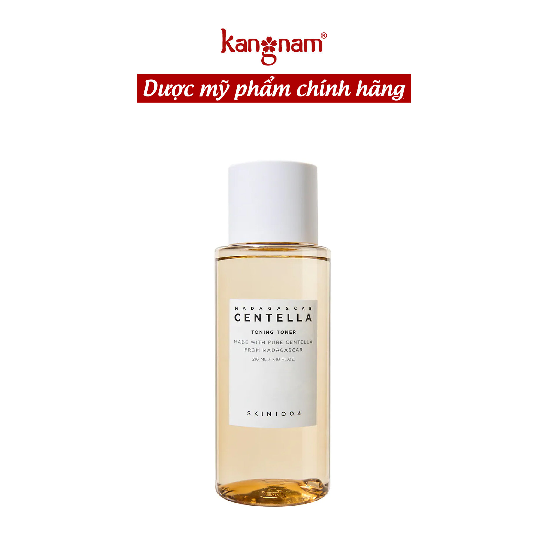 Nước Hoa Hồng Hỗ Trợ Phục Hồi, Tái Tạo Da Chiết Xuất Rau Má Skin1004 Madagascar Centella Toning Toner 210ml