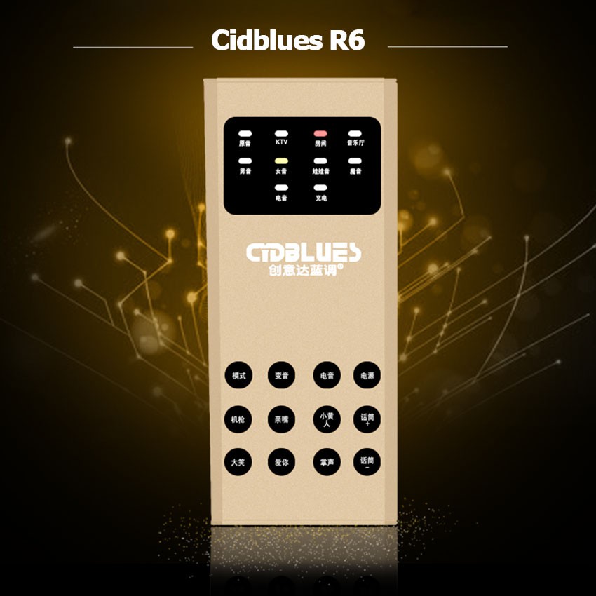 Xả hàng - Sound card hát karaoke Cidblues R6 -dc2986