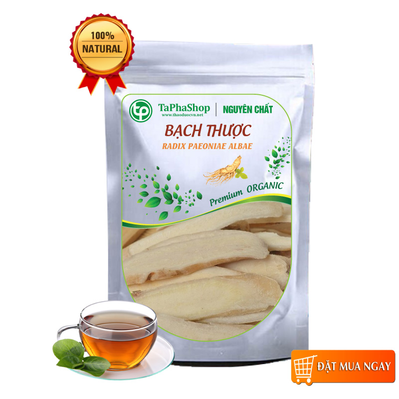 Bạch thược sấy khô 100g - tấn phát