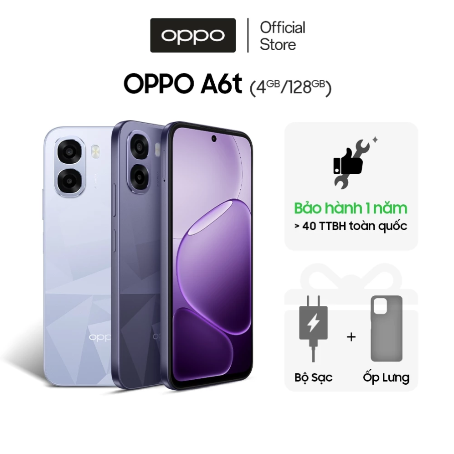 Oppo A6T 4Gb/128Gb Phone with Nfc - Genuine Product