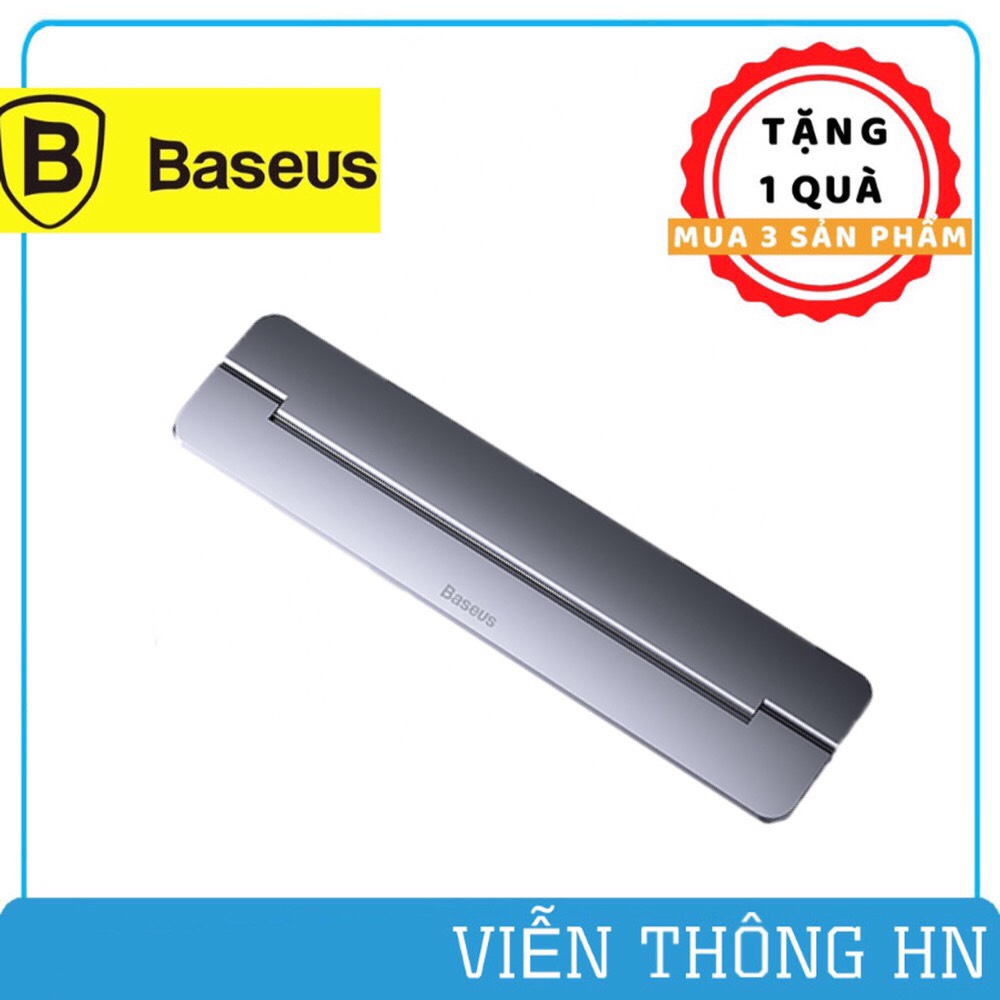 Giá đỡ laptop máy tính xach tay baseus - đế tản nhiệt nhôm nguyên khối macbook  ...