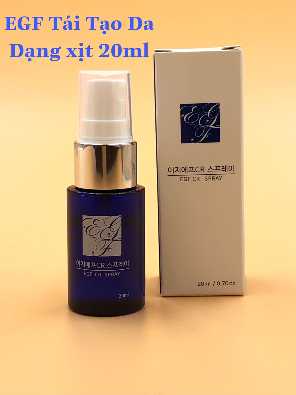 Egf cr spray 20ml - egf tái tạo da dạng xịt 20ml