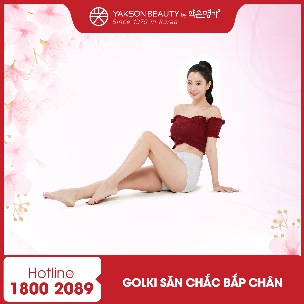 E-voucher Golki săn chắc bắp chân bằng liệu pháp Golki tại Yakson Beauty