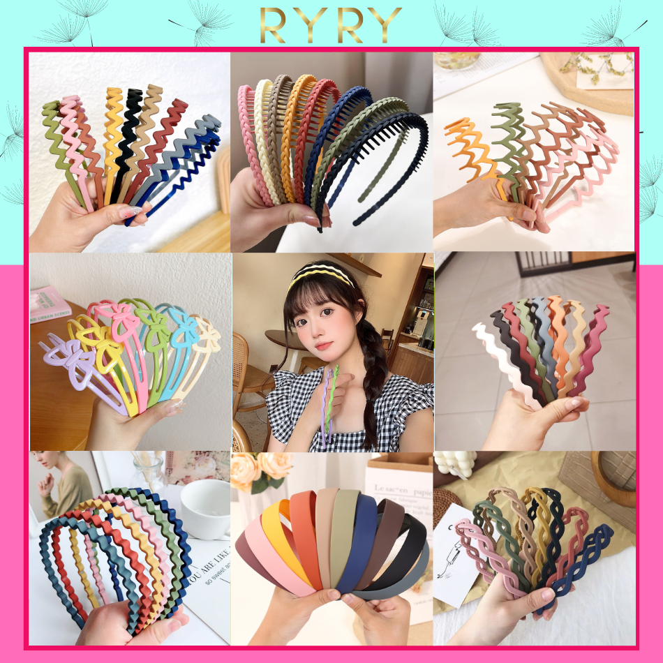 Tổng hợp các loại cài tóc nhựa đơn giản xinh xắn cho nữ