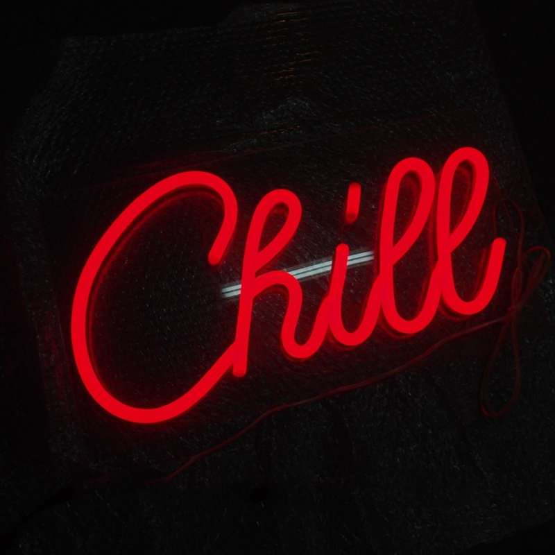 Đèn Trang Trí Led Neon Sign Chữ Chill