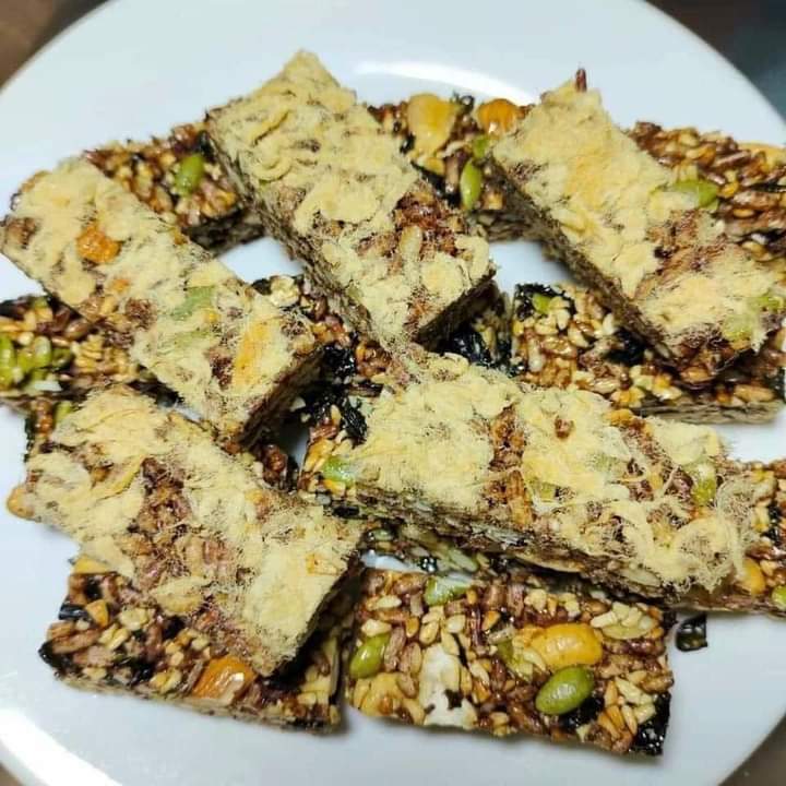 1kg Thanh gạo lứt chà bông, Thanh gạo lứt mix hạt dinh dưỡng