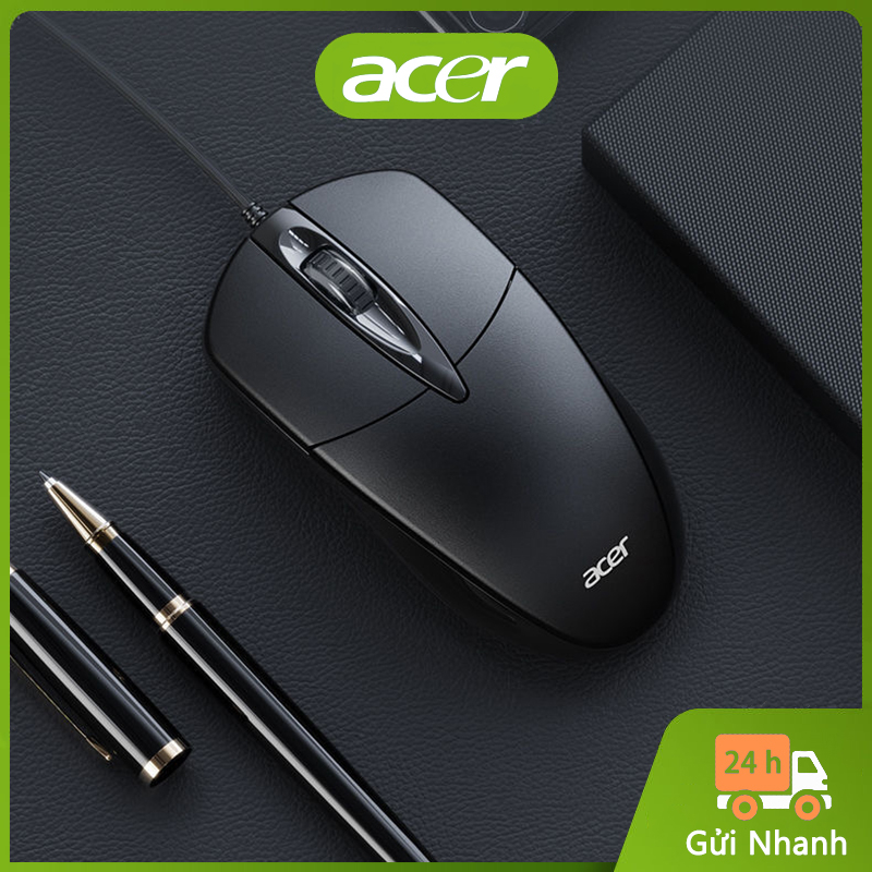 Chuột có dây Acer M119 im lặng phù hợp cho máy tính để bàn