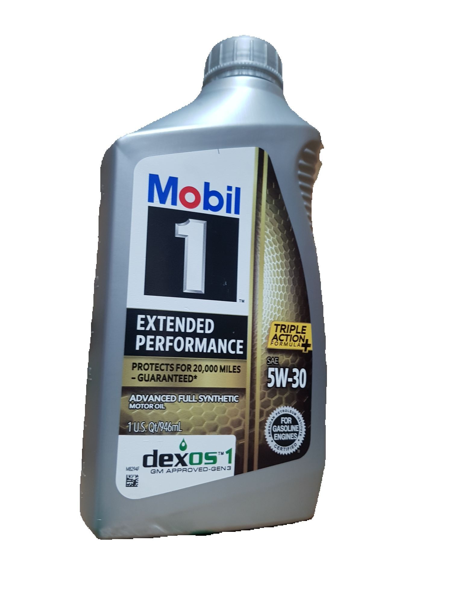 Nhớt Mobil 1 Gold 5W30, dầu nhớt hàng cao cấp Mỹ nhớt mobil 1 chai 946ml dùng cho xe tay ga hoặc xe hơi