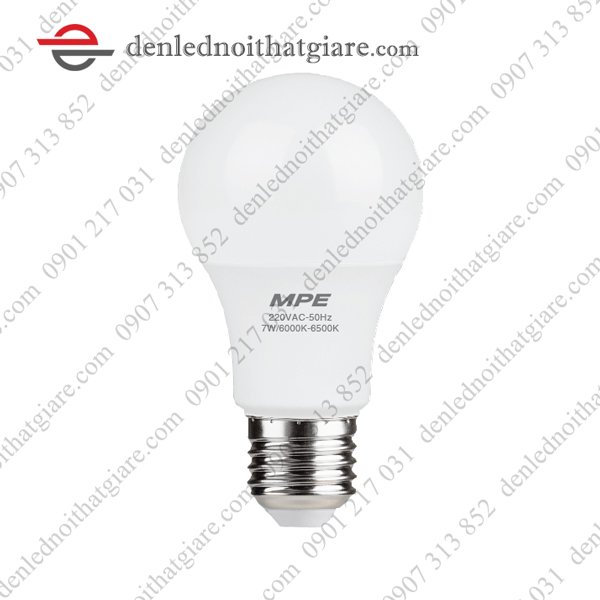 Bóng đèn mpe đuôi đèn e27 ánh sáng vàng / trắng 050q