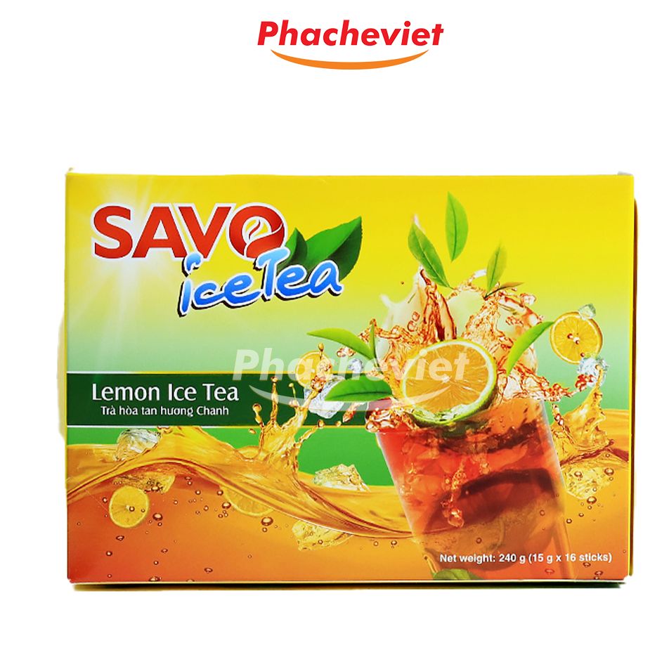 Trà Savo Trà Ice Chanh hòa tan