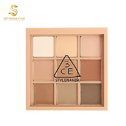 Bảng phấn mắt 3ce multi eye color palette - my moves butter cream