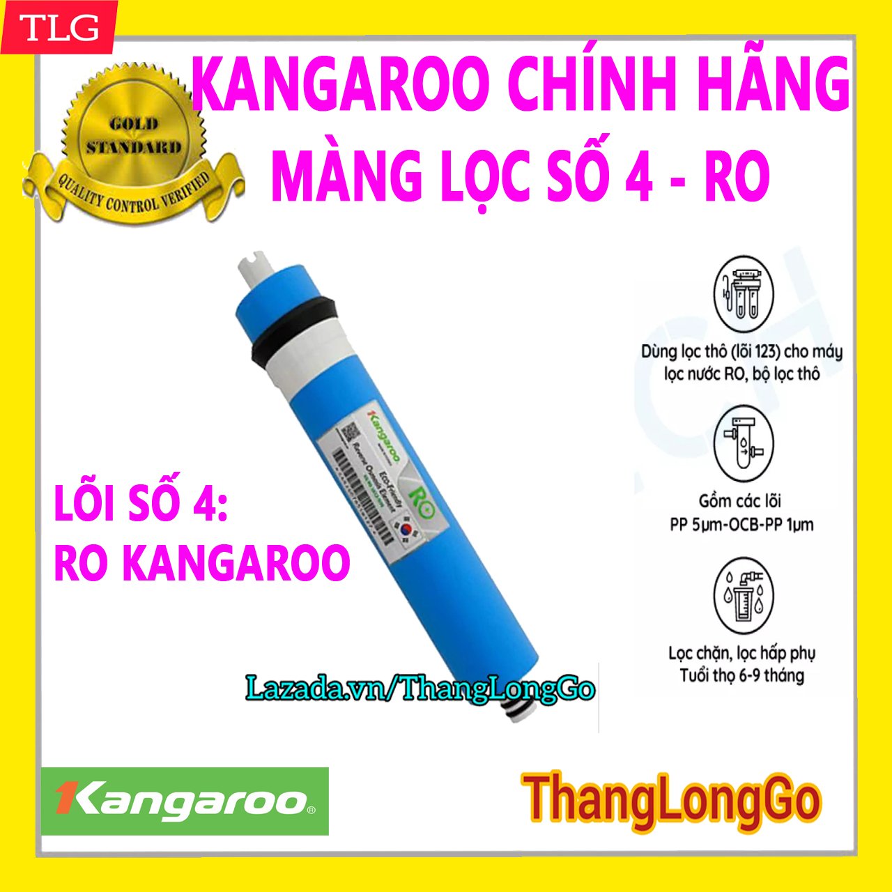 MÀNG LỌC NƯỚC SỐ 4 RO KANGAROO